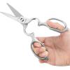 imageLIVINGO Kitchen Forged Shears Heavy Duty Come Apart Ultra Sharp Multifunction Stainless Steel Scissors Bottle Opener Nut Cracker 85 inchA  Kitchen Shears
