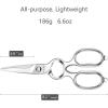imageLIVINGO Kitchen Forged Shears Heavy Duty Come Apart Ultra Sharp Multifunction Stainless Steel Scissors Bottle Opener Nut Cracker 85 inchA  Kitchen Shears