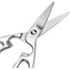 imageLIVINGO Kitchen Forged Shears Heavy Duty Come Apart Ultra Sharp Multifunction Stainless Steel Scissors Bottle Opener Nut Cracker 85 inchC  Kitchen Scissors