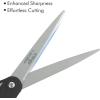 imageLIVINGO Sharp Scissors Bulk  8 Scissors Set Pack of 36 Comfort Grip Shears All Purpose Cutting Paper Fabric Sewing for Home Office Middle High School Teacher Student Classroom Crafts Supplies3 PCSTG6