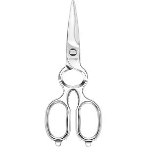 imageLIVINGO Kitchen Forged Shears Heavy Duty Come Apart Ultra Sharp Multifunction Stainless Steel Scissors Bottle Opener Nut Cracker 85 inchA  Kitchen Shears