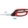 imageLIVINGO 10quot Spring Action Fabric Scissors Professional Sewing Scissors for Tailor Dressmaker Spring Loaded Heavy Duty Fabric Shears for Crafting with Comfort Handle All purposeGreenWhiteBlackRed