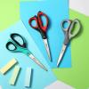 imageLIVINGO 3 Pack Sharp Scissors 85 inch Comfort Grip Scissors All Purpose for Office Stainless Steel Shears for Home Heavy Duty Cutting Fabric Sewing Paper School Crafting DIYBlueRedGrey