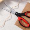 imageLIVINGO 3 Pack Sharp Scissors 85 inch Comfort Grip Scissors All Purpose for Office Stainless Steel Shears for Home Heavy Duty Cutting Fabric Sewing Paper School Crafting DIYRed