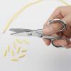 imageLIVINGO 515 Inch Heavy Duty Electrician Scissors Professional Forged Stainless Steel Electrical Shears with Notches for Industrial Stripping Cutting Telecom Cable Wire
