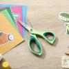 imageLIVINGO 6 Kids Scissors for School  Pointed Tip Student Scissors for Children Comfortable Grip Craft Cutting Paper Ages 811