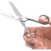 imageLIVINGO 6 Professional Forged Fabric Scissors Precision Tailor Small Scissors Heavy Duty Sharp Stainless steel Sewing Shears for Crafting Supplies