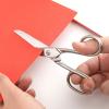 imageLIVINGO 6 Professional Forged Fabric Scissors Precision Tailor Small Scissors Heavy Duty Sharp Stainless steel Sewing Shears for Crafting Supplies