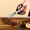 imageLIVINGO 75quot Kitchen Scissors All Purpose for Sharp Cutting Small Bones ampamp Vegetables with Nutcracker Grip Comfortable Heavyduty Food Shears for Home Cooking