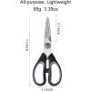 imageLIVINGO 75quot Kitchen Scissors All Purpose for Sharp Cutting Small Bones ampamp Vegetables with Nutcracker Grip Comfortable Heavyduty Food Shears for Home Cooking
