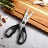 imageLIVINGO 75quot Kitchen Scissors All Purpose for Sharp Cutting Small Bones ampamp Vegetables with Nutcracker Grip Comfortable Heavyduty Food Shears for Home Cooking