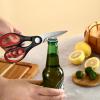 imageLIVINGO 8quot Kitchen Scissors All Purpose  2 Pack Heavy Duty Kitchen Meat Shears Stainless Steel Multifunction Food Scissors for Cooking Cutting Chicken Turkey Bones Poultry Fish and Vegetables