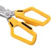 imageLIVINGO Heavy Duty Scissors All Purpose  787quot Sharp Utility Shears Multifunction Blades with Protective Cover for Industrial Home Repair and Outdoor Cutting Cable Rope Plastic Leather and Wire