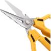 imageLIVINGO Heavy Duty Scissors All Purpose  787quot Sharp Utility Shears Multifunction Blades with Protective Cover for Industrial Home Repair and Outdoor Cutting Cable Rope Plastic Leather and Wire