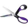 imageLIVINGO Industrial Scissors Heavy Duty 9quot Professional Multipurpose Shears Sharp Stainless Steel  Forged Titanium Coated Scissors for Fabric Sewing Carpet Craft Workshop Outdoor Home OfficePurple