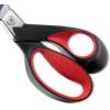 imageLIVINGO Industrial Scissors Heavy Duty 9quot Professional Multipurpose Shears Sharp Stainless Steel  Forged Titanium Coated Scissors for Fabric Sewing Carpet Craft Workshop Outdoor Home OfficeRed