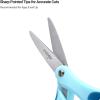 imageLIVINGO Kids Scissors for Ages 811  3 Pack 6 Pointed Tip Stainless Steel School Scissors for Children Teacher Classroom Crafting