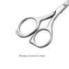 imageLIVINGO Nose Hair Scissors  Precision Stainless Steel Trimming Scissors with Rounded Tips Safe and Easy Grooming for Nose Ear and Facial Hair