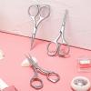 imageLIVINGO Nose Hair Scissors  Precision Stainless Steel Trimming Scissors with Rounded Tips Safe and Easy Grooming for Nose Ear and Facial Hair
