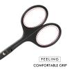 imageLIVINGO Premium Curved and Rounded Nose Hair Scissors for Men 2 PC Set Nail Cuticle Manicure Scissors Shears Kit for BeardMustache Ear Facial Hair Eyebrows Eyelashes for WomenCurved