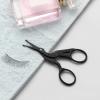 imageLIVINGO Premium Curved and Rounded Nose Hair Scissors for Men 2 PC Set Nail Cuticle Manicure Scissors Shears Kit for BeardMustache Ear Facial Hair Eyebrows Eyelashes for WomenStork B  Nose Straight Scissors