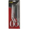 imageLIVINGO Professional Fabric Sewing Scissors Multipurpose Heavy Duty Forged Stainless Steel Sharp Bent Blade Dressmaker Classic Cutting Leather Cloth Tailor Shears for Home  8 inch GoldAsilver