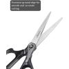 imageLIVINGO Scissors All Purpose for Office  3 Pack 8 Inch Sharp Stainless Steel Heavy Duty Fabric Paper Cutting Shears for Crafts Sewing School Home Use
