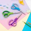 imageLIVINGO Scissors for School  Sharp Pointed Tip All Purpose Scissors Students Teachers Crafts Middle High School College Office Home Right ampamp Left Handed Scissors Blue Green Purple 3 Pack 7 InchPurple  Blue  Green