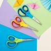 imageLIVINGO Scissors for School  Sharp Pointed Tip All Purpose Scissors Students Teachers Crafts Middle High School College Office Home Right ampamp Left Handed Scissors Blue Green Purple 3 Pack 7 InchYellow  Blue  Neon Green