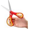 imageLIVINGO Scissors for School  Sharp Pointed Tip All Purpose Scissors Students Teachers Crafts Middle High School College Office Home Right ampamp Left Handed Scissors Blue Green Purple 3 Pack 7 InchBlue  Red  Pink