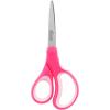 imageLIVINGO Scissors for School  Sharp Pointed Tip All Purpose Scissors Students Teachers Crafts Middle High School College Office Home Right ampamp Left Handed Scissors Blue Green Purple 3 Pack 7 InchBlue  Red  Pink