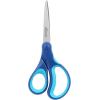imageLIVINGO Scissors for School  Sharp Pointed Tip All Purpose Scissors Students Teachers Crafts Middle High School College Office Home Right ampamp Left Handed Scissors Blue Green Purple 3 Pack 7 InchBlue  Red  Pink