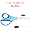 imageLIVINGO Scissors for School  Sharp Pointed Tip All Purpose Scissors Students Teachers Crafts Middle High School College Office Home Right ampamp Left Handed Scissors Blue Green Purple 3 Pack 7 InchYellow  Blue  Neon Green