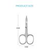 imageLIVINGO Sharp Curved Nail Cuticle Scissors Premium Stainless Steel Blade for Manicure Pedicure Fingernail Toenail Beauty Grooming Cutter with Case 35quot GoldPedicure Scissors84