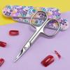 imageLIVINGO Sharp Curved Nail Cuticle Scissors Premium Stainless Steel Blade for Manicure Pedicure Fingernail Toenail Beauty Grooming Cutter with Case 35quot GoldManicure Scissors81