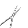 imageLIVINGO Sharp Curved Nail Cuticle Scissors Premium Stainless Steel Blade for Manicure Pedicure Fingernail Toenail Beauty Grooming Cutter with Case 35quot GoldCuticle Scissors10104