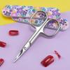 imageLIVINGO Sharp Curved Nail Cuticle Scissors Premium Stainless Steel Blade for Manicure Pedicure Fingernail Toenail Beauty Grooming Cutter with Case 35quot GoldNail Scissors82