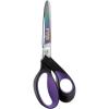 imageLIVINGO Industrial Scissors Heavy Duty 9quot Professional Multipurpose Shears Sharp Stainless Steel  Forged Titanium Coated Scissors for Fabric Sewing Carpet Craft Workshop Outdoor Home OfficePurple