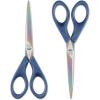 imageLIVINGO Scissors 7 Inch All Purpose Titanium Scissors Bulk 2 Pack LeftRight Handed Forged Stainless Steel Sharp Blade Shears Multipurpose for Home Offce School Student Sewing Fabric Craft Supplies