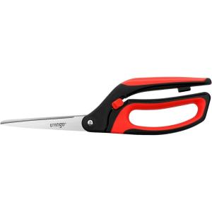 imageLIVINGO 10quot Spring Action Fabric Scissors Professional Sewing Scissors for Tailor Dressmaker Spring Loaded Heavy Duty Fabric Shears for Crafting with Comfort Handle All purposeGreenWhiteBlackRed