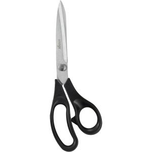 imageLIVINGO 95 Fabric Shears Black Handle Stainless Steel Heavy Duty Sharp Bent Sewing Shears for Sewing Quilting Crafting Cutting Cloth Leather Paper95