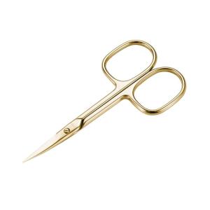 imageLIVINGO Sharp Curved Nail Cuticle Scissors Premium Stainless Steel Blade for Manicure Pedicure Fingernail Toenail Beauty Grooming Cutter with Case 35quot GoldManicure Scissors81G