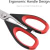 imageLIVINGO Kitchen Scissors Heavy Duty 85 inch Dishwasher Safe Ultra Sharp Premium Heavy Duty Kitchen Shears Multi Purpose Cooking Scissors Stainless Steel